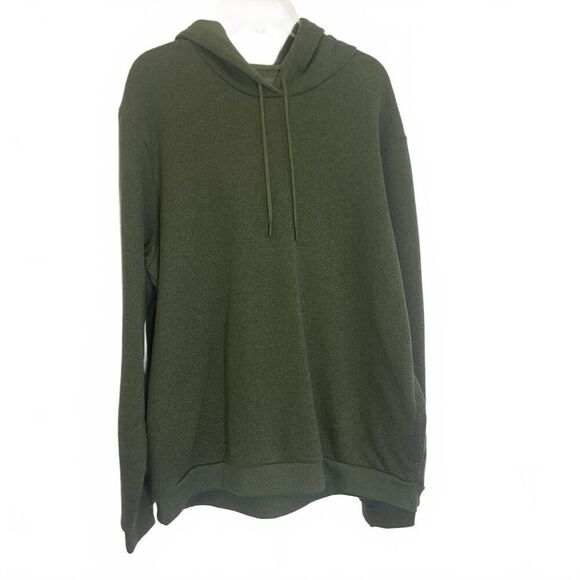 Goodfellow & Co Men's Size XL Olive Green Pullover Hoodie Sweatshirt - Picture 1 of 8